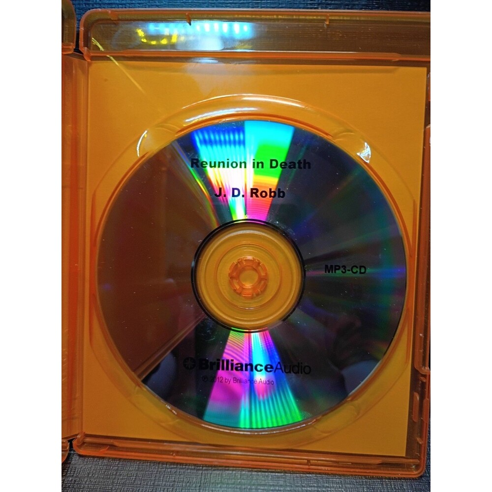 Reunion In Death J.D. Robb Mp3 CD Audiobook Unabridged Brilliance Nora Roberts - Picture 3 of 3